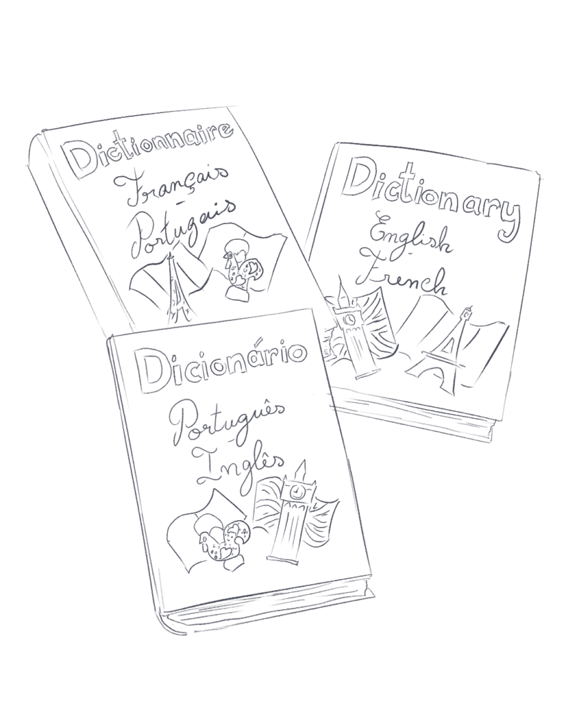 dictionaries of english french and portuguese